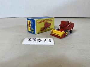 Matchbox Lesney vintage toy car box Claas Combine Harvester No. 65, 23B73 - Picture 1 of 5