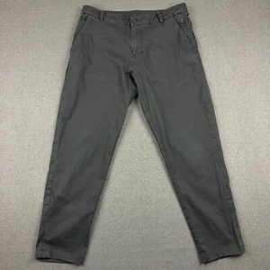 Lululemon Commission Pants Mens Size 34 Black Classic Golf Preppy - Picture 1 of 11