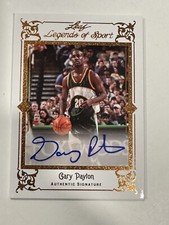 2012 Leaf Legends of Sport Gary Payton auto #BA-GP1