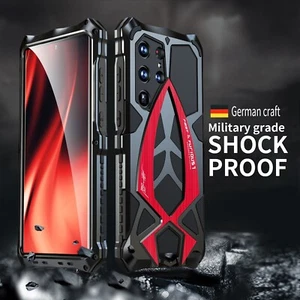 Funda blindada resistente de metal a prueba de golpes LUPHIE para Samsung S25 S24 S23 S22 Ultra A52 - Imagen 1 de 16
