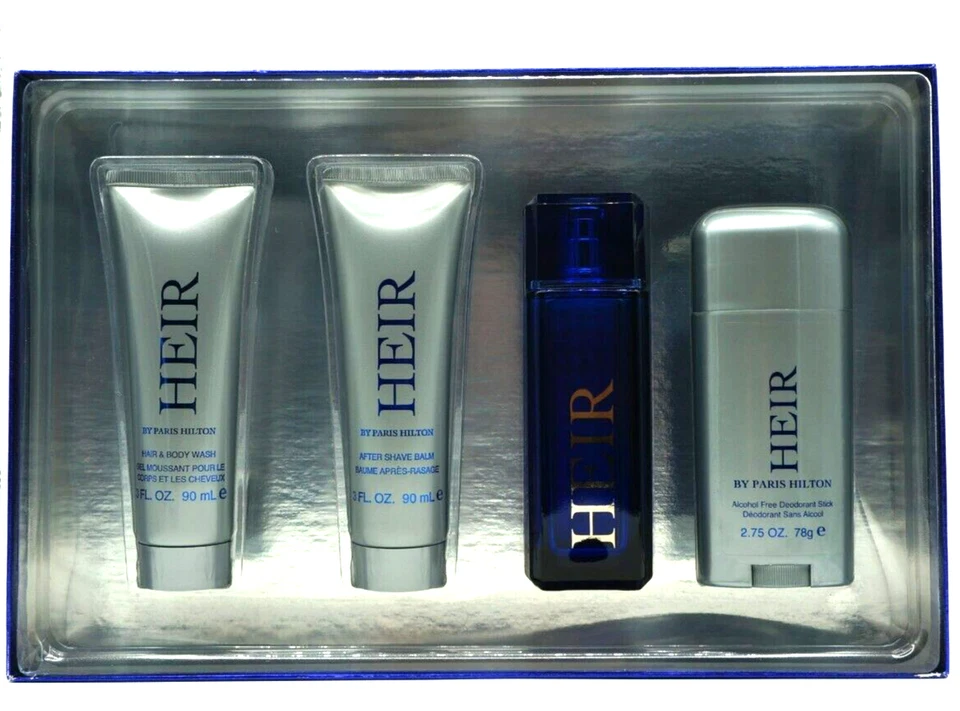 Heir Paris Hilton Gift Set 3.4Oz EDT 2.75gDeodorant 3oz Body Wash 3oz after SB M - Image 1 of 4