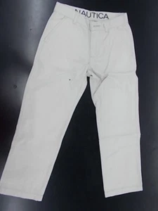 Pantalones Nautica beige claro (arena) para niños talla 6 $39,50 - Imagen 1 de 3