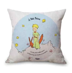 Linen Illustrated little prince cushion cover 45cm/baby gift/cushion cover - Picture 1 of 4