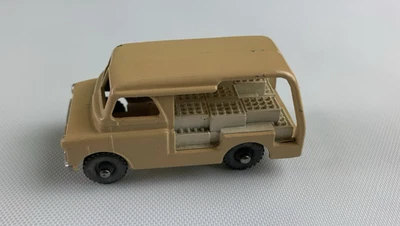 Lesney Matchbox No. 29 Bedford Milk Delivery Van RESTORED grey Metal Wheels - Image 1 of 4