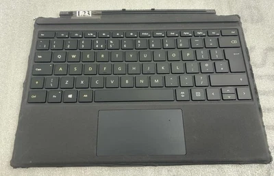Microsoft  Surface Pro 4 5 6 7 7+ 7Plus Type Cover 1725  Backlit Keyboard (L23 - Image 1 of 4