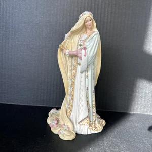 Rapunzel von Lenox - Die legendären Prinzessinnen Porzellan Figur 9,5", Vintage 1985 - Bild 1 von 6