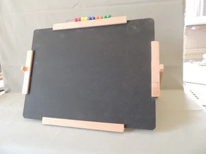 Vintage Kinder Holz Kreidetafel Schreiben und Zeichnen - Bild 1 von 17