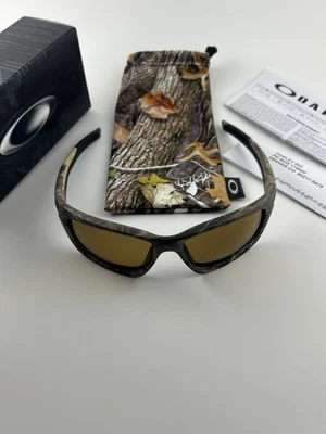 Oakley Valve Kings Woodland Camuflaje Bronce Polarizado + Caja OO9236-25 RARO Foto 1 de 4