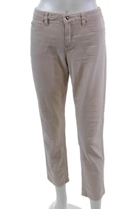 Theory Womens Cotton Slip-on Zipped Buttoned Jeans Pink Size 6 - Picture 1 of 7