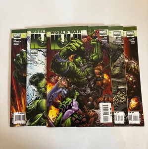 World War Hulk #1 2 3 4 5 1-5 Complete series Marvel 2007 Greg Pak Romita Jr - Picture 1 of 7