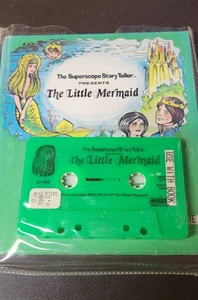 The Superscope Story Teller Presents The Little Mermaid Book/Cassette 1975 READ - Picture 1 of 6