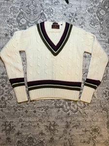Vintage Chaps Ralph Lauren Wool Sweater Size Medium - Picture 1 of 5