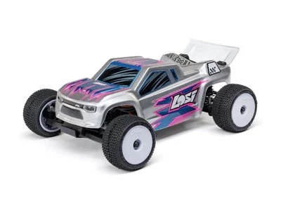 Losi 1/28 Micro-T 2Wd Stadium Truck Rtr Silver - Image 1 of 4