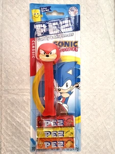 Pez Classic Sonic the Hedgehog KNUCKLES Pez Dispenser NIP - Picture 1 of 3