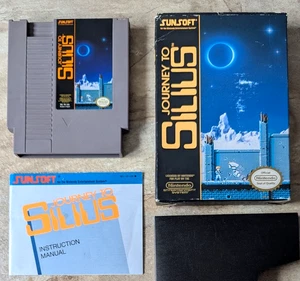 RARITÀ! Journey to Silius - 1991 - REV-A USA - Nintendo - gioco NES - SUNSOFT - Foto 1 di 15
