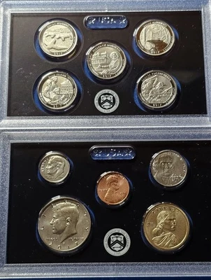 2017-S 225th Anniversary Enhanced Uncirculated Set OGP COA  - Image 1 of 4
