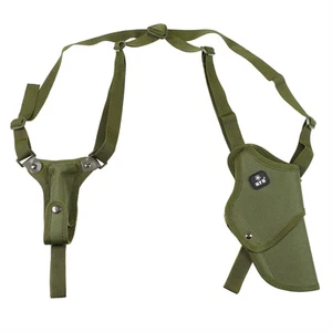 MFH Shoulder Holster Right Handed Adjustable Fit Mag Pouch Double Safety Catch - Picture 1 of 3