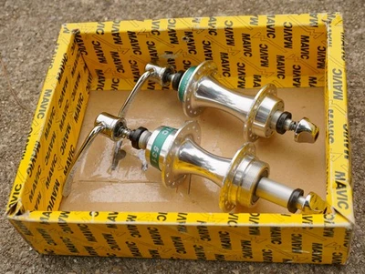 Mavic 531 Hubs 32H Vintage Mountain Bike 135 Freewheel Hubset NOS NIB 1990s MTB - Image 1 of 4