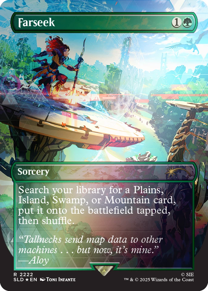 Farseek 🌟 FOIL 🌟 Secret Lair MTG PRESALE 🎮 Horizon: Into the Forbidden West - Image 1 of 1