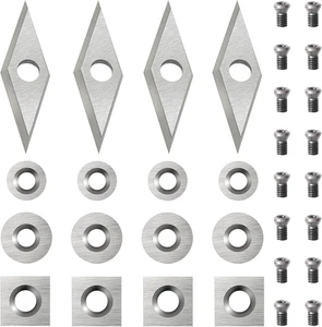 Premium 32Pcs Tungsten Carbide Lathe Tool Set for Wood Turning - Picture 1 of 12