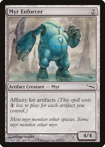 1x Myr Enforcer - LP - Mirrodin Block - SPARROW MAGIC - Picture 1 of 1