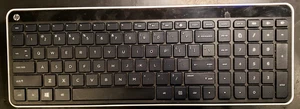 HP KG-1450 Wireless Keyboard - No Dongle or Mouse Used - Picture 1 of 5