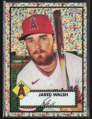 Jared Walsh 2021 Topps Chrome Platinum Rose Gold Mini Diamond /75 #258 Los - Image 1 of 3