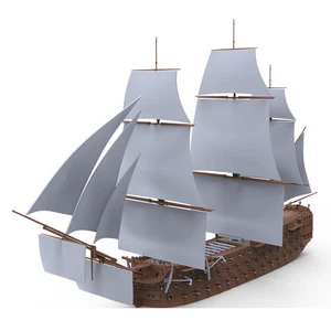 JUEGOS SSMODEL 1/350 HMS Victory Sailing Battleship - Imagen 1 de 3