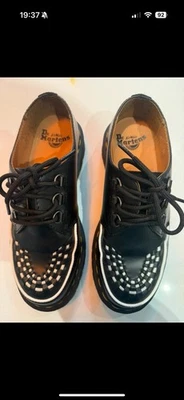 Dr. Martins Ramsey Creepers In Black Leather Size Uk 6 - Image 1 of 4