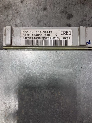 福特 F-250 F-350 5.8L MT 发动机控制模块 ECM 原始设备制造商 1995 - 1996 F6TF-12A650-BJB — 第 1/4 张图片