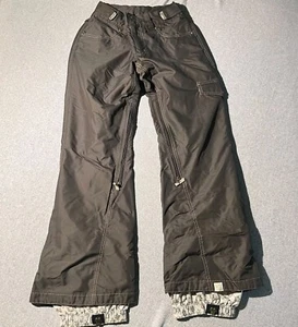 Roxy Schneehose Damen Größe Small braun Nylon gefüttert belüftet Snowboard "  - Bild 1 von 11