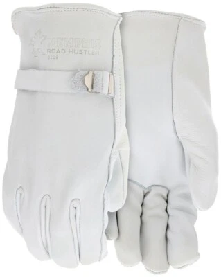 Correa de guantes de trabajo de seguridad para conductores agrícolas de construcción de cuero de grano de vaca Foto 1 de 4