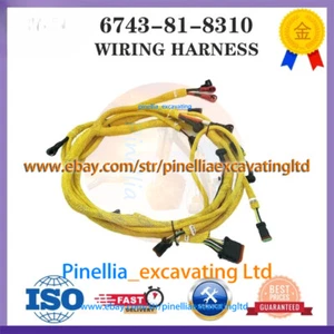 Arnés de cables para motor excavadora PC300-7 PC360-7 6D114 6743-81-8310 - Imagen 1 de 2