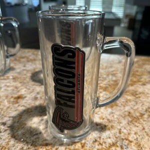 New Falcons Mug 20oz Beer/Soda Glass NFL Official License Heavy Glassware - Picture 1 of 2