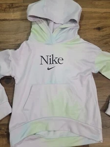 Nike Tie Dye Girls Hoodie Size Small 4/5 - Picture 1 of 5