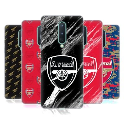OFFICIAL ARSENAL FC CREST PATTERNS SOFT GEL CASE FOR AMAZON ASUS ONEPLUS - Image 1 of 4