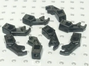 Lego Minifigura Brazo Mecánico, Soporte Grueso [98313 / 76116] Negro x8 - Imagen 1 de 4