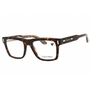 Calvin Klein Men's Eyeglasses Dark Havana Full Rim Rectangular Frame CK23519 237 - Picture 1 of 2