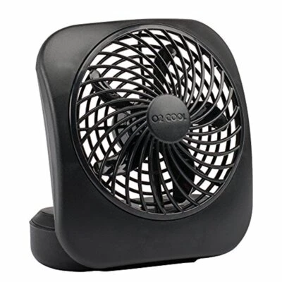 Treva 5 Inch Portable Battery Operated Fan Compact Design Two Speed Operation - Image 1 of 4