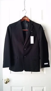 Jungen Calvin Klein Nautica schwarz grau formelle Anzugjacke Größe 16/14 - Bild 1 von 12