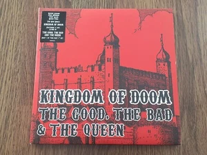 THE GOOD THE BAD & THE QUEEN - KINGDOM OF DOOM 2x7" 2007 PARTS 1 & 2 RED NM / EX - Picture 1 of 8