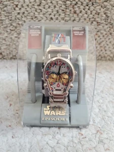 Star Wars Episode 1: C-3PO Skeletal Face Watch! Rare! New In Origianal Case! New - Picture 1 of 24