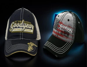 Goodyear Motor Vehicle Cap Mütze Logo Offically Licensed Adjustable Caps - Bild 1 von 8