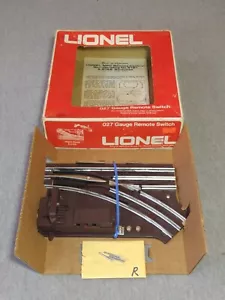 Lionel O27 Right Hand Remote Switch 6-5122 Boxed ~ TS - Picture 1 of 8