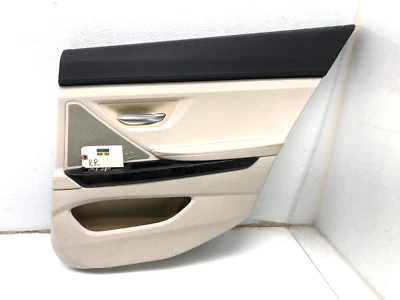 2012 - 2018 BMW 650i F06 RIGHT PASSENGER REAR INTERIOR DOOR PANEL OEM. - Image 1 of 4