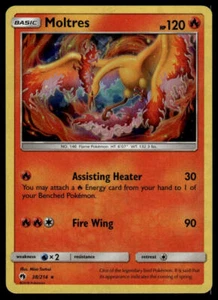 Deck Exclusives #038/214 Moltres - 38/214 (Cracked Ice Holo) - Picture 1 of 2
