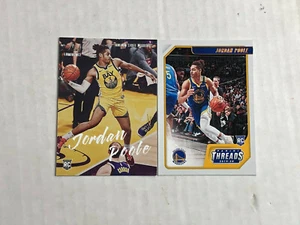 JORDAN POOLE LOT OF 2 2019-20 Panini Threads BRONZE RC #89 + Luminance RC #139! - Picture 1 of 3