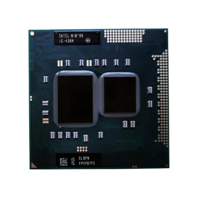Intel Core i5-430M 2.26 GHz SLBPN Dual-Core Socket PGA 988 Laptop CPU Procossor - Image 1 of 4