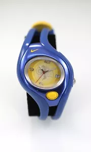 Montre Nike Homme WR0078 VG71-5080 100m Plastique D394392 Ne Fonctionne Pas Bleu Jaune - Photo 1 sur 6