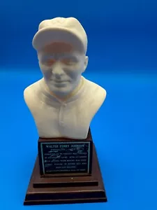 1963 Walter Johnson mini bust Hall of Fame Washington Senators 6"tall plastic - Picture 1 of 7
